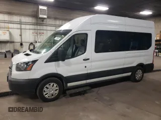 2018 Ford Transit with VIN 1FDZX2XM3JKB43243, listed as a Copart auction lot 47685495 with 201,458 mi miles and Clean Title. Bid and sale history available at DreamBid. Image 1.