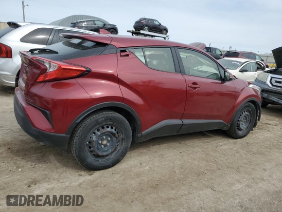 2019 Toyota C-HR XLE with VIN JTNKHMBX5K1061534, listed as a Copart auction lot 48061665 with 71,264 mi miles and Salvage Title. Bid and sale history available at DreamBid. Image 3.