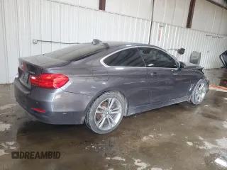 2017 BMW 4 Series 430i xDrive with VIN WBA4R9C30HK878851, listed as a Copart auction lot 58933315 with 83,643 mi miles and Salvage title. Bid and sale history available at DreamBid. Image 3.