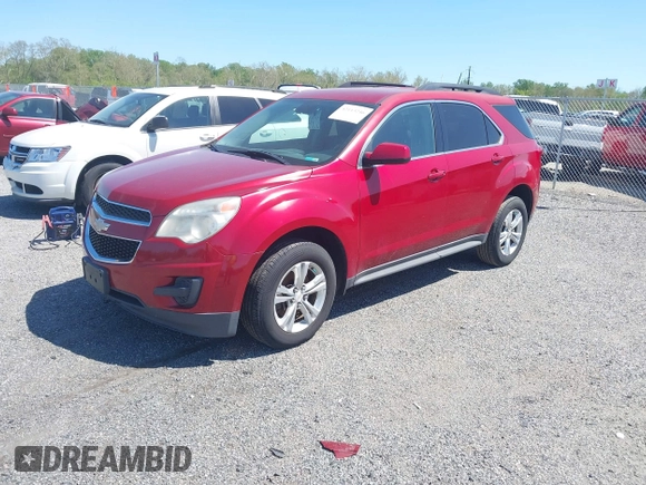 2015 Chevrolet Equinox LT with VIN 1GNFLFEK8FZ100339, listed as a IAAI auction lot 42113246 with 119,050 mi miles. Bid and sale history available at carsss.com. Image 2.