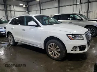 2015 Audi Q5 Premium Plus with VIN WA1LFAFP0FA127981, listed as a Copart auction lot 56475825 with 70,454 mi miles and Salvage title. Bid and sale history available at DreamBid. Image 4.