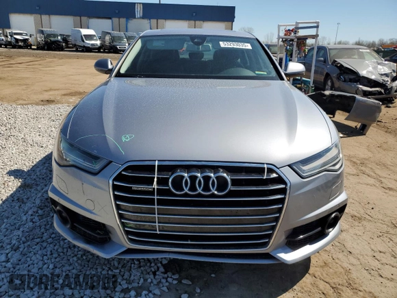 2018 Audi A6 Premium Plus with VIN WAUG3AFC8JN025842, listed as a Copart auction lot 53293035 with 87,821 mi miles and Clean Title. Bid and sale history available at carsss.com. Image 5.