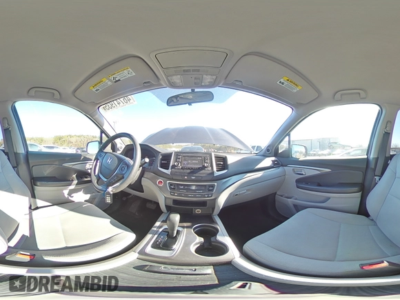 2016 Honda Pilot LX with VIN 5FNYF5H15GB026763, listed as a Copart auction lot 46741935 with 158,342 mi miles and Salvage Title. Bid and sale history available at DreamBid. Image 14.