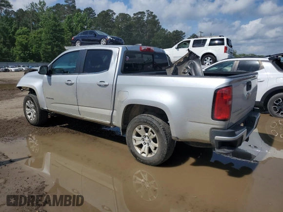 2018 Chevrolet Colorado 2WD LT with VIN 1GCGSCEN7J1320698, listed as a Copart auction lot 54885715 with 91,456 mi miles and Salvage Title. Bid and sale history available at DreamBid. Image 2.