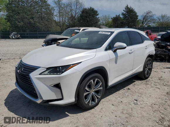 2017 Lexus RX 350 with VIN 2T2ZZMCA5HC087870, listed as a Copart auction lot 53675925 with 125,295 mi miles and Salvage Title. Bid and sale history available at DreamBid. Image 1.