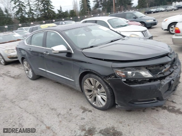 2020 Chevrolet Impala Premier with VIN 2G1105S39L9105910, listed as a IAAI auction lot 41151687 with 72,674 mi miles. Bid and sale history available at carsss.com. Image 1.