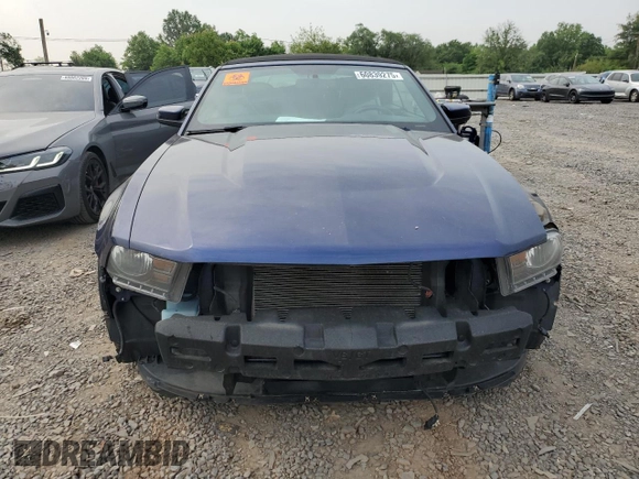 2010 Ford Mustang GT with VIN 1ZVBP8FH7A5119858, listed as a Copart auction lot 60839275 with 118,520 mi miles and Salvage title. Bid and sale history available at DreamBid. Image 5.