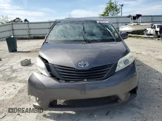 2015 Toyota Sienna XLE with VIN 5TDYK3DC5FS643985, listed as a Copart auction lot 56956505 with 179,131 mi miles and Salvage title. Bid and sale history available at DreamBid. Image 5.