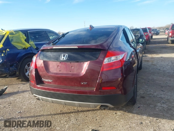 2014 Honda Crosstour EX-L with VIN 5J6TF1H56EL000103, listed as a IAAI auction lot 41461916 with 79,352 mi miles. Bid and sale history available at carsss.com. Image 4.