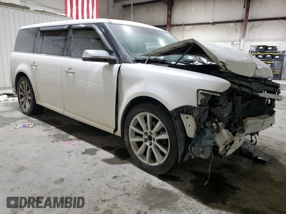 2011 Ford Flex Limited w/Ecoboost with VIN 2FMHK6DT9BBD10861, listed as a Copart auction lot 46278295 with 277,170 mi miles and Salvage Title. Bid and sale history available at carsss.com. Image 4.