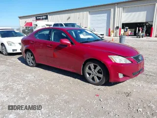 2008 Lexus IS 250 with VIN JTHCK262282024889, listed as a IAAI auction lot 41459279 with 203,088 mi miles. Bid and sale history available at carsss.com. Image 1.