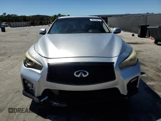 2014 Infiniti Q50 Sport with VIN JN1BV7AP5EM689471, listed as a Copart auction lot 49716815 with 110,461 mi miles and Salvage Title. Bid and sale history available at DreamBid. Image 5.