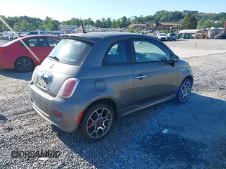 2012 FIAT 500 Sport z VIN 3C3CFFBR6CT113635, wystawiony jako IAAI lot #42348046 z przebiegiem 110 203 mil mil oraz . Historia ofert i sprzedaży dostępna na DreamBid. Obrazek 4.