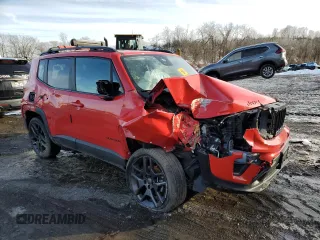 2022 Jeep Renegade Latitude with VIN ZACNJDB12NPN77353, listed as a Copart auction lot 45815615 with Not provided miles and Salvage title. Bid and sale history available at DreamBid. Image 4.