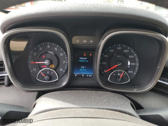2013 Chevrolet Malibu LTZ with VIN 1G11J5SX6DF304714, listed as a Copart auction lot 52858435 with 118,013 mi miles and Salvage Title. Bid and sale history available at carsss.com. Image 9.