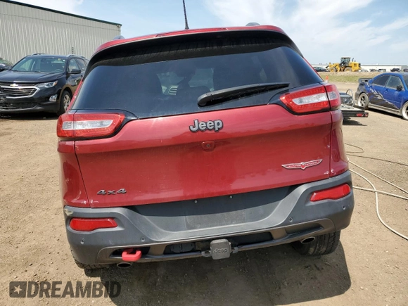 2017 Jeep Cherokee Trailhawk z VIN 1C4PJMBSXHW558559, wystawiony jako Copart lot #64548295 z przebiegiem 119 765 mil mil oraz Szkoda całkowita • Salvage title. Historia ofert i sprzedaży dostępna na DreamBid. Obrazek 6.