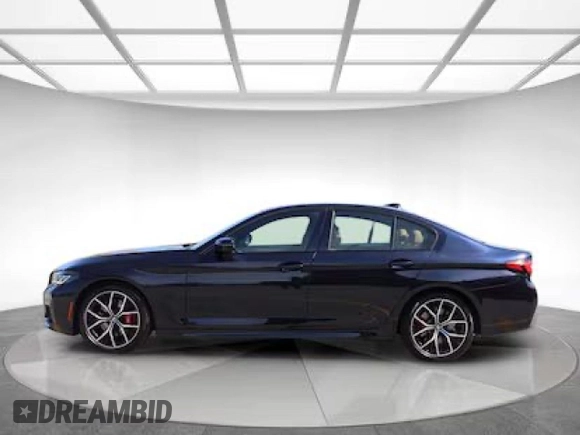 2022 BMW 5 Series 530i xDrive with VIN WBA13BJ01NWX536XX, listed as a Copart auction lot 55261825 with 16,417 mi miles and Clean Title. Bid and sale history available at carsss.com. Image 2.