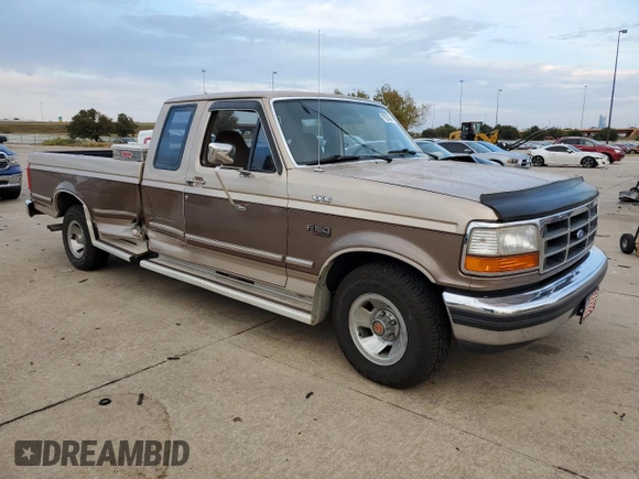 1992 Ford F-150 with VIN 1FTEX15H2NKA46074, listed as a Copart auction lot 79233364 with 188,545 mi miles and Salvage Title. Bid and sale history available at carsss.com. Image 4.