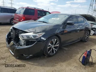 2017 Nissan Maxima SR z VIN 1N4AA6AP2HC443492, wystawiony jako Copart lot #52716665 z przebiegiem 160 940 mil mil oraz Szkoda całkowita • Salvage title. Historia ofert i sprzedaży dostępna na DreamBid. Obrazek 1.