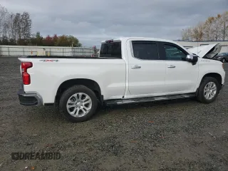 2023 Chevrolet Silverado 1500 LTZ with VIN 1GCUDGE8XPZ218739, listed as a Copart auction lot 76420834 with 16,777 mi miles and Salvage Title. Bid and sale history available at carsss.com. Image 3.