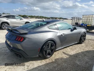2024 Ford Mustang Dark Horse with VIN 1FA6P8R07R5506308, listed as a Copart auction lot 79815524 with 0 mi miles and Salvage Title. Bid and sale history available at carsss.com. Image 3.