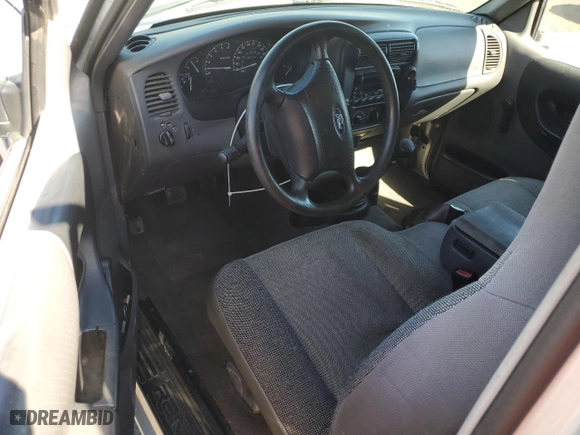 2001 Ford Ranger XL with VIN 1FTYR10C21PA47340, listed as a Copart auction lot 50261385 with 136,765 mi miles and Salvage Title. Bid and sale history available at carsss.com. Image 8.