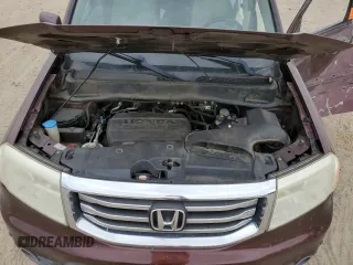 2012 Honda Pilot Touring with VIN 5FNYF3H91CB032239, listed as a Copart auction lot 46851165 with 101,402 mi miles and Salvage Title. Bid and sale history available at carsss.com. Image 13.