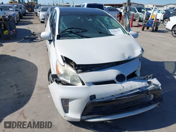 2014 Toyota Prius Four z VIN JTDKN3DU9E1755013, wystawiony jako IAAI lot #42228158 z przebiegiem 136 391 mil mil oraz . Historia ofert i sprzedaży dostępna na DreamBid. Obrazek 6.