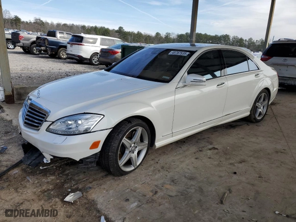 2011 Mercedes-Benz S-Class S 550 with VIN WDDNG7BBXBA370223, listed as a Copart auction lot 45787535 with 67,903 mi miles and Salvage Title. Bid and sale history available at carsss.com. Image 1.
