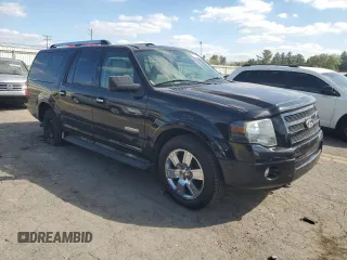 2008 Ford Expedition EL Limited with VIN 1FMFK20538LA87930, listed as a Copart auction lot 73356834 with 189,355 mi miles and Salvage Title. Bid and sale history available at carsss.com. Image 4.