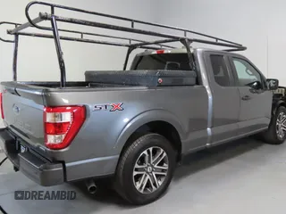 2021 Ford F-150 XL with VIN 1FTEX1CP3MKD17894, listed as a Copart auction lot 56984235 with 86,745 mi miles and Salvage title. Bid and sale history available at DreamBid. Image 3.
