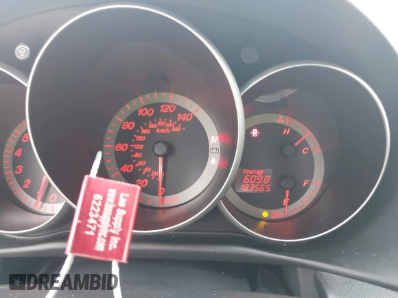 2008 Mazda 3 S GT with VIN JM1BK324181825670, listed as a IAAI auction lot 41207532 with 183,565 mi miles and . Bid and sale history available at DreamBid. Image 7.