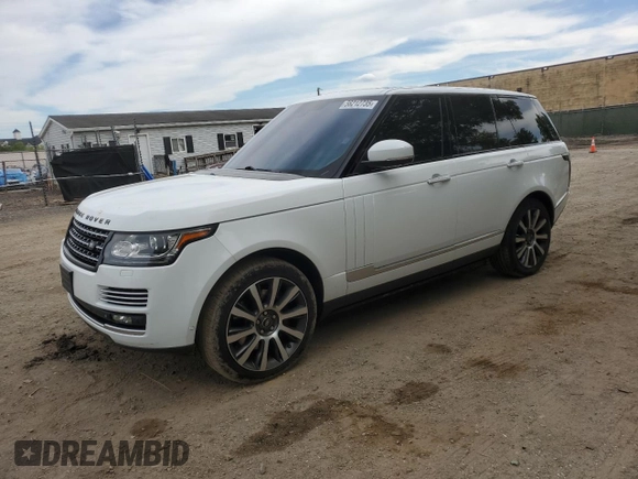 2014 Land Rover Range Rover Supercharged Autobiography with VIN SALGV2TF6EA154251, listed as a Copart auction lot 56212735 with 73,830 mi miles and Salvage title. Bid and sale history available at DreamBid. Image 1.