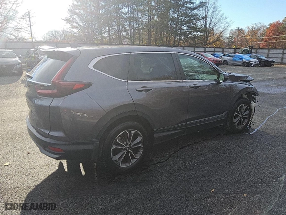 2020 Honda CR-V EX with VIN 7FARW1H56LE015611, listed as a Copart auction lot 81578394 with 105,282 mi miles and Clean Title. Bid and sale history available at carsss.com. Image 3.