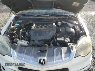 2007 Acura RDX Tech Pkg with VIN 5J8TB185X7A024552, listed as a Copart auction lot 42318055 with 239,867 mi miles and Salvage Title. Bid and sale history available at carsss.com. Image 12.