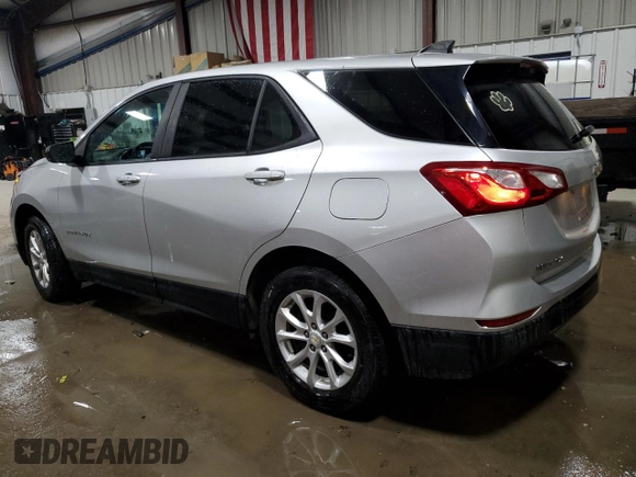 2020 Chevrolet Equinox LS z VIN 3GNAXSEV3LS548773, wystawiony jako Copart lot #87158264 z przebiegiem 41 708 mil mil oraz Szkoda całkowita • Salvage title. Historia ofert i sprzedaży dostępna na DreamBid. Obrazek 2.
