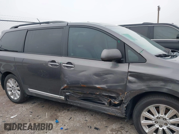 2011 Toyota Sienna XLE AAS with VIN 5TDYK3DC9BS158209, listed as a IAAI auction lot 42163526 with 107,385 mi miles and . Bid and sale history available at DreamBid. Image 14.