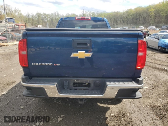 2020 Chevrolet Colorado 4WD Work Truck with VIN 1GCHTBEN4L1104709, listed as a Copart auction lot 52408375 with 24,631 mi miles and Salvage Title. Bid and sale history available at carsss.com. Image 6.