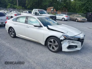 2018 Honda Accord EX-L with VIN 1HGCV1F55JA240858, listed as a IAAI auction lot 42816585 with 75,318 mi miles and . Bid and sale history available at DreamBid. Image 1.