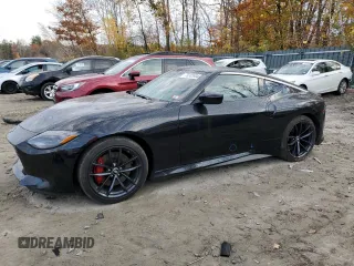 2024 Nissan Z Performance with VIN JN1BZ4BH5RM360916, listed as a Copart auction lot 76335904 with 7,004 mi miles and Salvage Title. Bid and sale history available at DreamBid. Image 1.