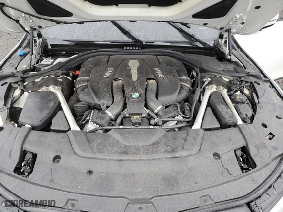 2019 BMW 7 Series 750i xDrive with VIN WBA7F2C56KB239623, listed as a Copart auction lot 51302154 with 0 miles. Bid and sale history available at carsss.com. Image 11.
