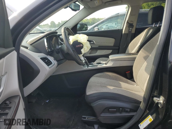 2012 GMC Terrain SLE-2 with VIN 2GKALSEK3C6332001, listed as a Copart auction lot 62345265 with 128,166 mi miles and Salvage title. Bid and sale history available at DreamBid. Image 7.