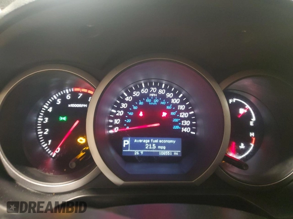2013 Suzuki Grand Vitara Premium with VIN JS3TD0D62D4100584, listed as a Copart auction lot 88744415 with 108,551 mi miles and Clean title. Bid and sale history available at DreamBid. Image 9.