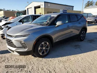 2025 Chevrolet Blazer LT с VIN 3GNKBHR42SS168782, выставлен на аукционе Copart как лот 46934055 с пробегом 1 579 миль миль и Чистый • Clean title. История ставок и продаж доступна на DreamBid. Изображение 1.