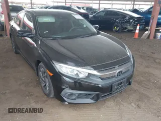 2016 Honda Civic Sedan EX with VIN 2HGFC2F83GH573539, listed as a IAAI auction lot 41736231 with 83,118 mi miles. Bid and sale history available at carsss.com. Image 1.