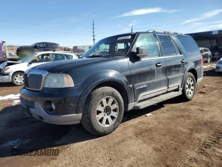 2004 Lincoln Navigator Luxury with VIN 5LMFU28R04LJ43928, listed as a Copart auction lot 45118385 with 283,834 mi miles and Salvage Title. Bid and sale history available at carsss.com. Image 1.