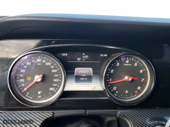 2017 Mercedes-Benz E-Class E 300 Luxury with VIN WDDZF4KB0HA191197, listed as a Copart auction lot 41622455 with NaN miles and Salvage Title. Bid and sale history available at carsss.com. Image 9.