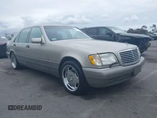 1996 Mercedes-Benz S with VIN WDBGA57E8TA318326, listed as a IAAI auction lot 42072979 with 97,504 mi miles and . Bid and sale history available at DreamBid. Image 1.