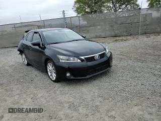2011 Lexus CT 200h with VIN JTHKD5BH6B2029571, listed as a Copart auction lot 55640485 with 182,372 mi miles and Salvage Title. Bid and sale history available at DreamBid. Image 13.