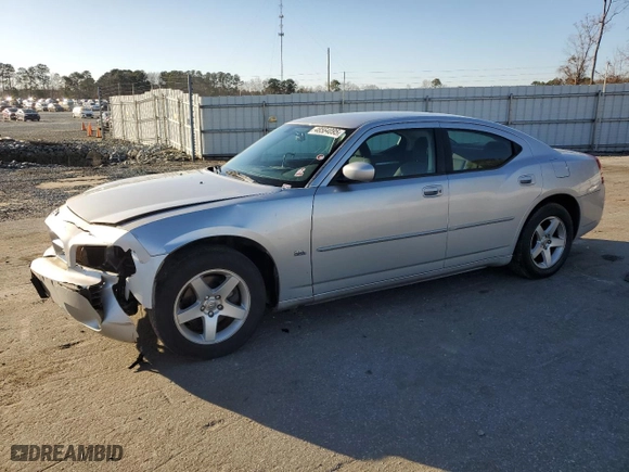 2010 Dodge Charger SXT with VIN 2B3CA3CVXAH124035, listed as a Copart auction lot 48564095 with 160,386 mi miles and Salvage Title. Bid and sale history available at carsss.com. Image 1.